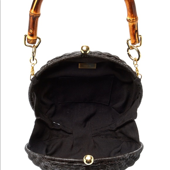 ⭐️ SOLD ⭐️ Anthropologie wicker crossbody bag - Picture 6 of 7